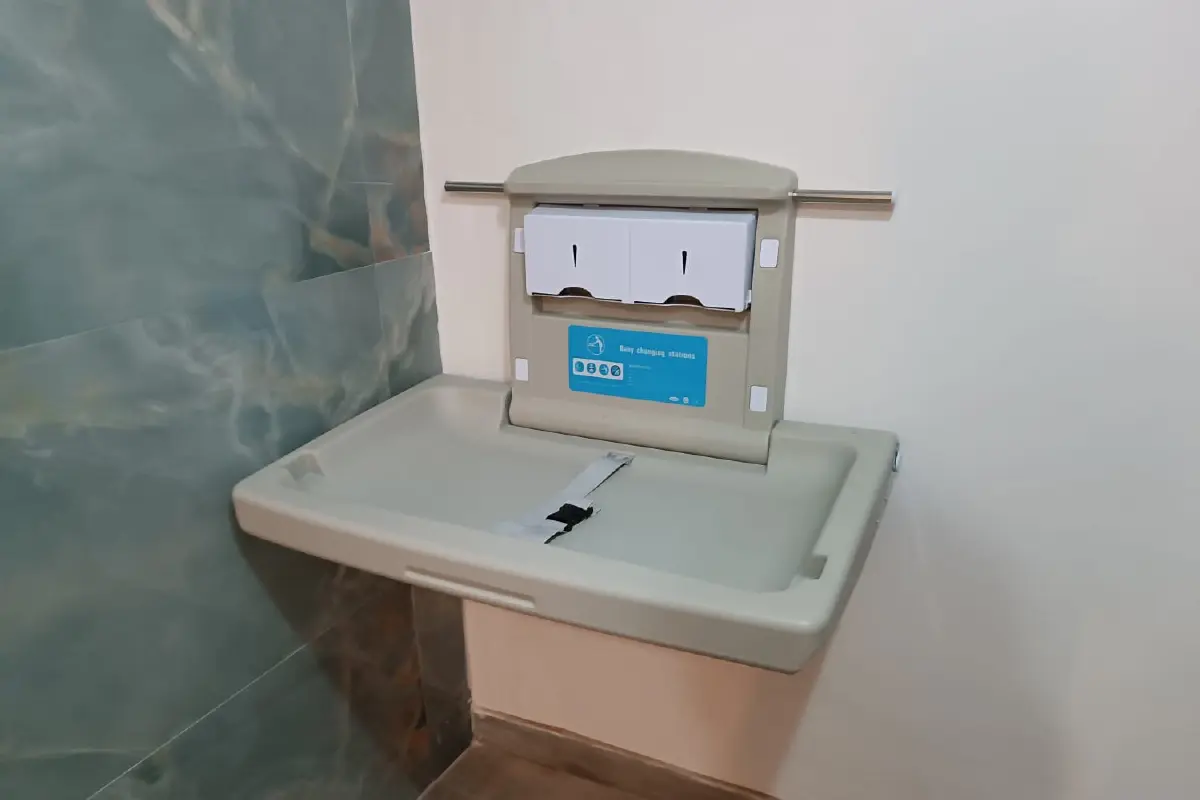 Cambiadores para bebé instalados