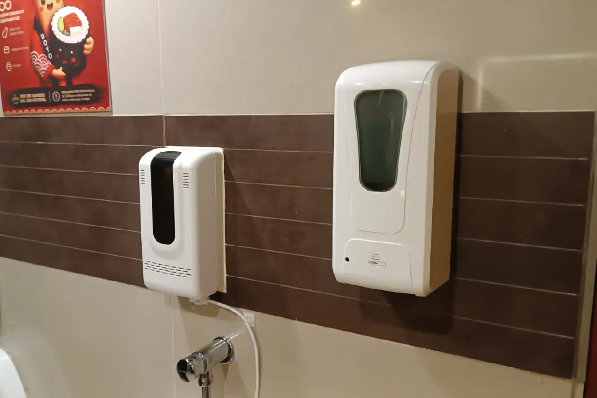 Dispensadores Mocashi instalados