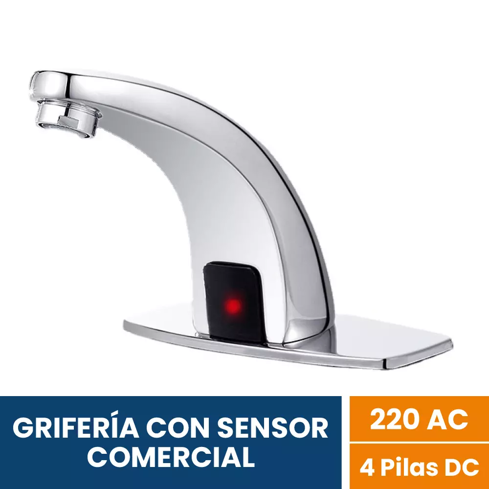 Grifería automática comercial